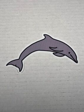 Dolphin Vinyl Cut Sticker